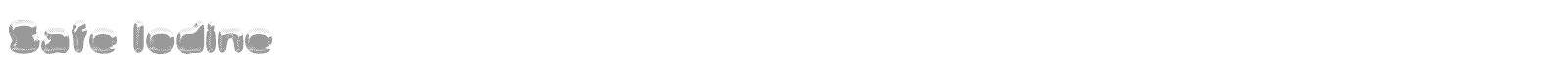 Safe Iodine font preview